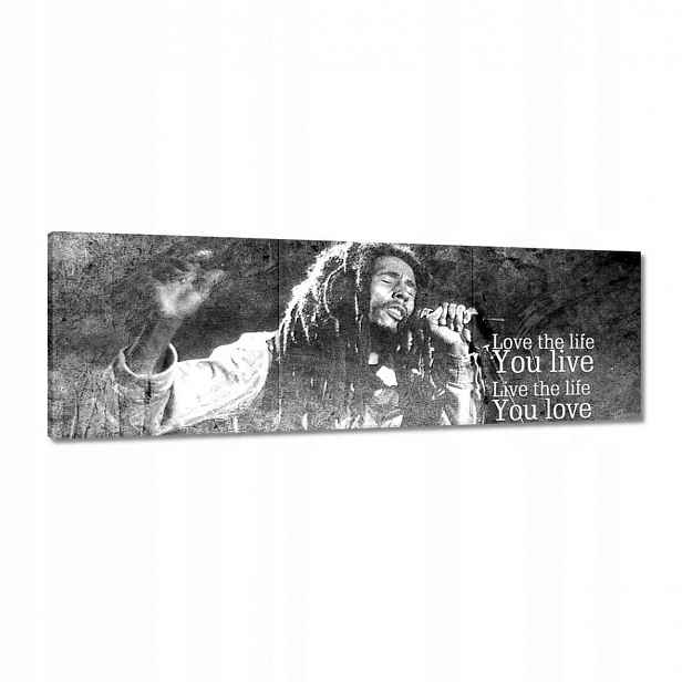 Obrazy 150x50 Koncert Boba Marleyho