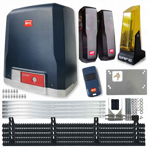 Set Pohon posuvné Vraty Bft Deimos Ultra B600 kg automat na dálkové ovládání lampa