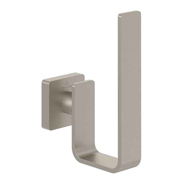 Villeroy & Boch Elements Striking - Držák toaletního papíru rezervní, matný kartáčovaný nikl TVA15201500064