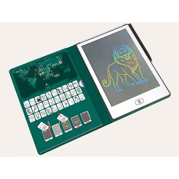 Kidywolf Kreslící tablet KIDYDRAW MINI - Zvířata ve světě