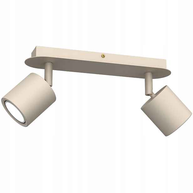 Luminex Demia Stropní lišta béžová 2xGU10 pohyblivé reflektory