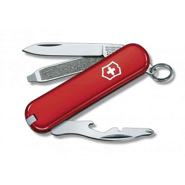 VICTORINOX - Malý kapesní nůž Rally, 9 funkcí, červená 0.6163