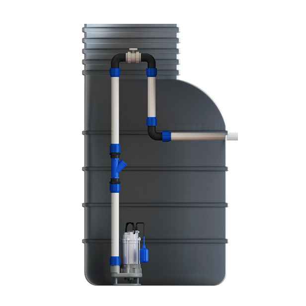 Set s šachtou Pumpa Black line Box 1 VP PQD 7-16 kabel 10 m 230 V