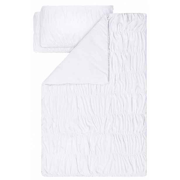 Livarno® Ložní povlečení z mikrovláknitého saténu, 240 x 220 cm, 70 x 90 cm (bílá)