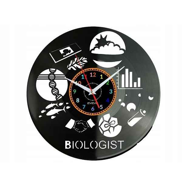 Biologa Biologie Nápad na Dárek Nástěnná Dekorace z vinylové desky