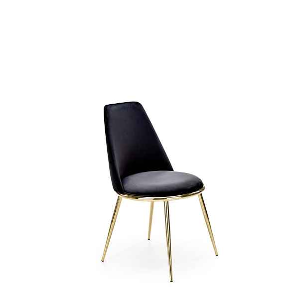 HALMAR Designová židle GLAMOUR K460 černá
