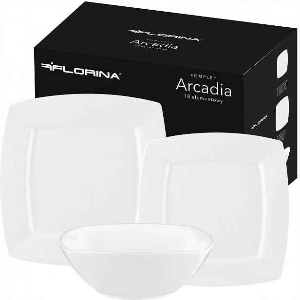 Stolní Nádobí Talířek Porcelánová miska Arcadia 6/18 Set