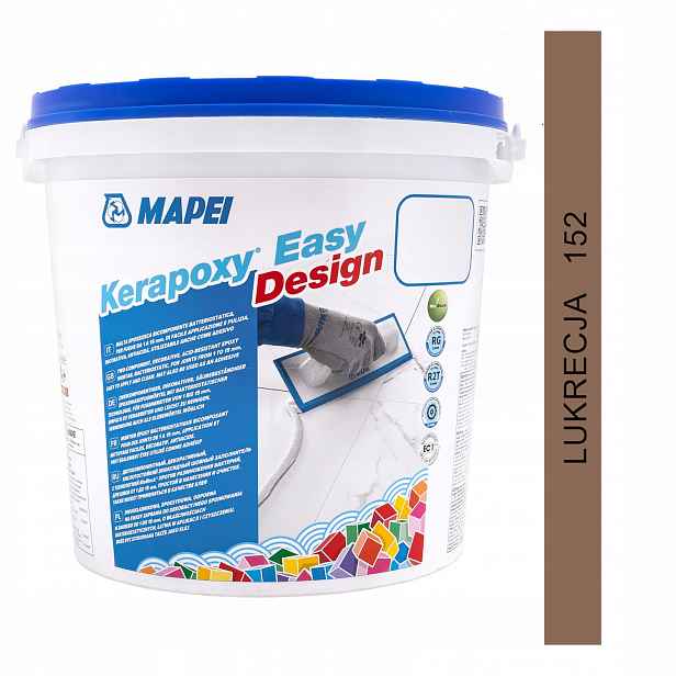 Epoxidová spárovací hmota Mapei Kerapoxy Easy Design 3kg barva 152 lékořice