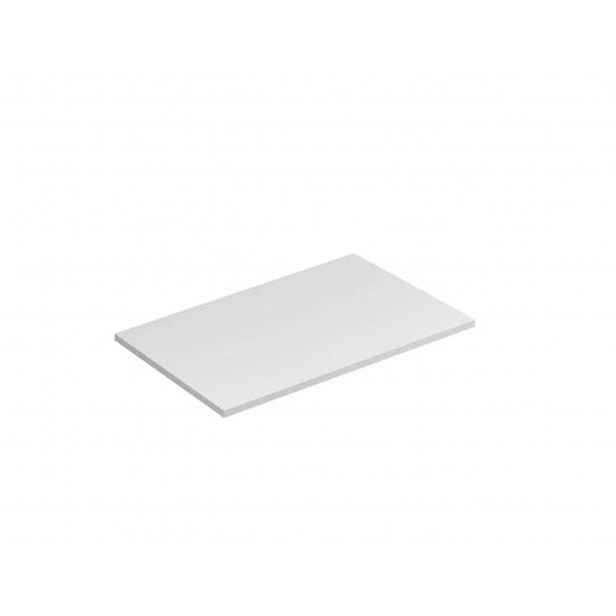 Kludi Icos - Deska pod umyvadlo 80x50 cm, matná bílá 50T8053