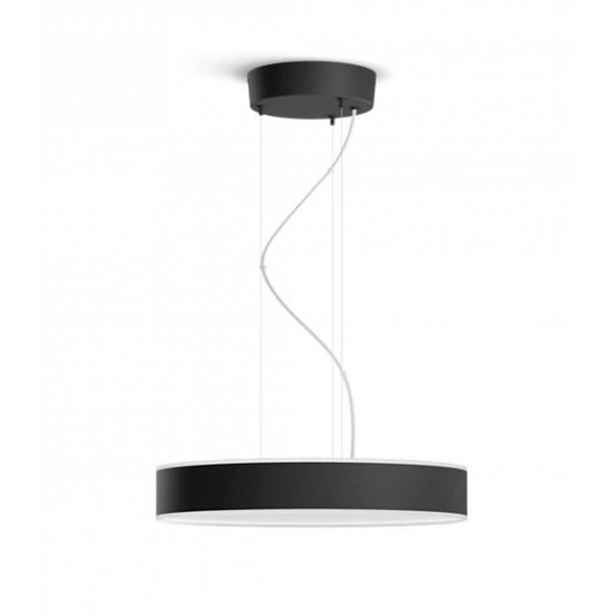 Philips Hue Enrave - Chytré závěsné LED svítidlo, s ovladačem, černá 915005998101