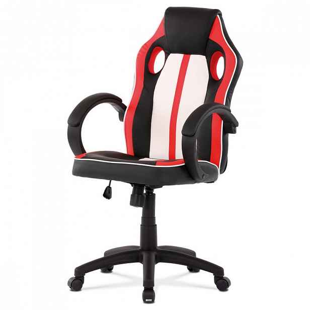 Kancelářská židle KA-Z505 ekokůže Autronic Červená