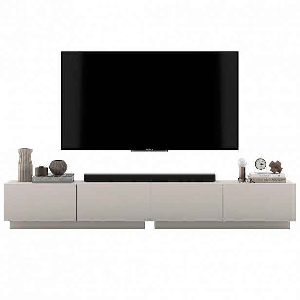 Meble Lindner SADA 2 TV stolků Enjoy Kašmír mat 240 cm se soklem