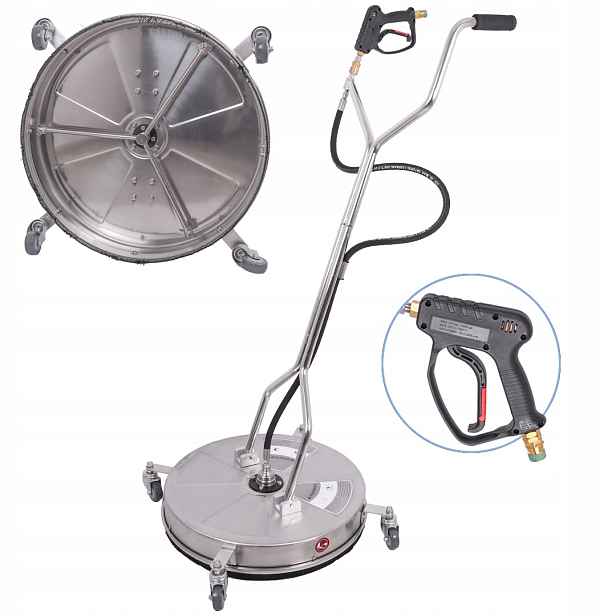 Nerezový kartáč na kostky T-racer 24" Easylock 350 Bar pro Karcher Hd Hds