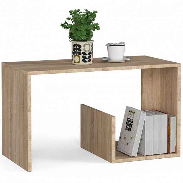 RAUMHIRSCH FURNITURE KONZOLOVÝ STOLEK dub Sonoma 45/80/40