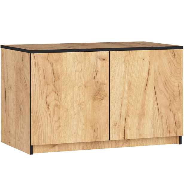 Ak furniture Nástavec na skříň CLP S90 90 cm dub Craft