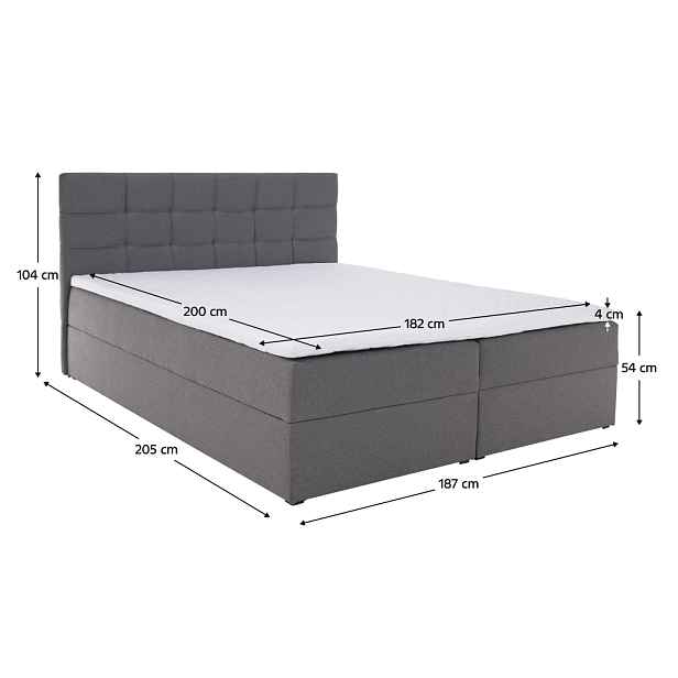 Boxspringová postel KAMILA Tempo Kondela