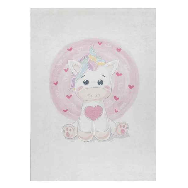 Dywany Łuszczów Dětský kusový koberec Bambino 1128 Unicorn 80x150 cm