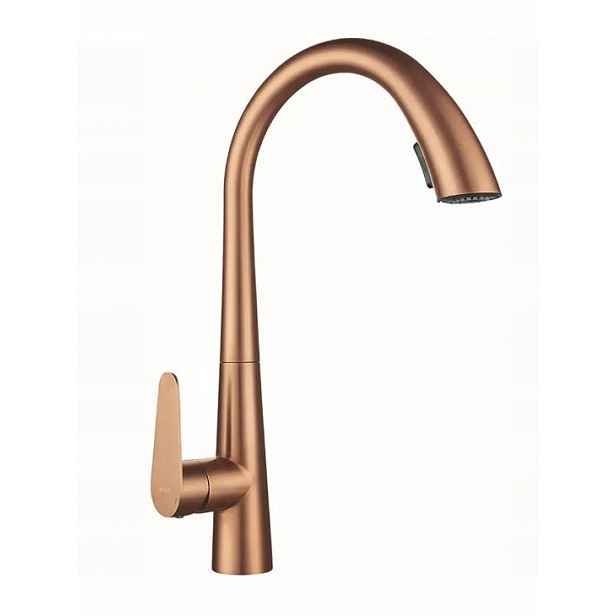 Kuchyňská Baterie JS-K087BRG Ross Kartáčovaná Měď
