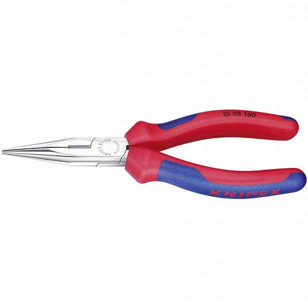 Kulaté kleště s čelistmi ohnutými do oblouku Knipex 25 05 160