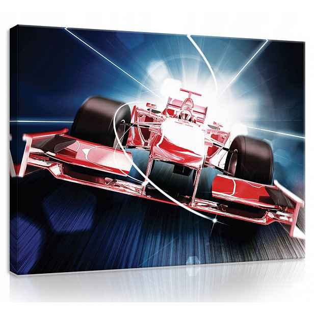 Obraz Na Plátně Plátno 80x60 Auto Formule Závodní