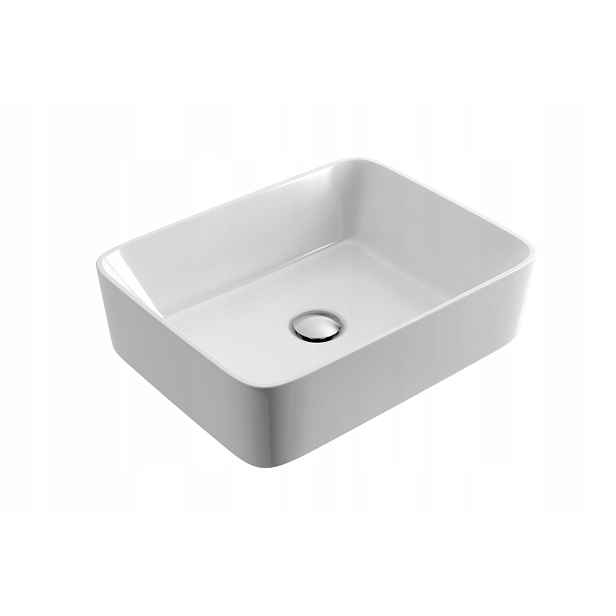 Umyvadlo na desku obdélníkové Excellent 47,5 cm bílé CEAC.3401.475.WH