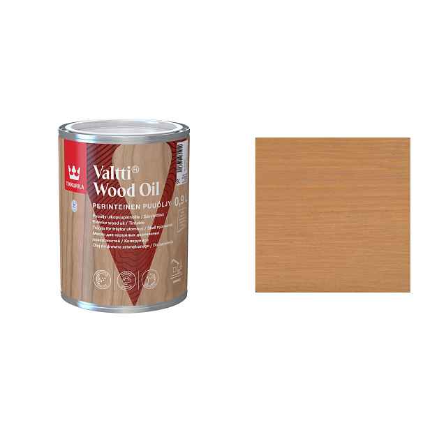 Tikkurila Valtti Wood Oil 0,9 L 5063 Sora Ochranný Rozpouštědlový Olej
