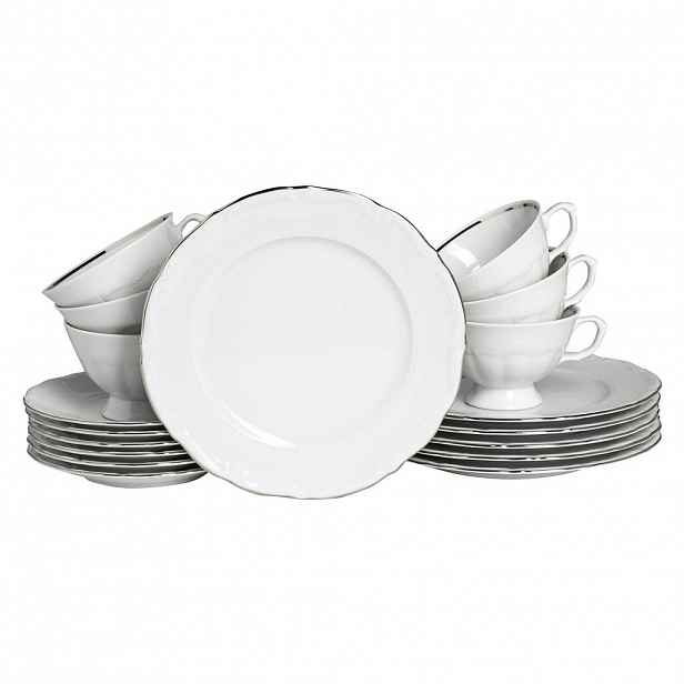 Creatable KÁVOVÁ SOUPRAVA Maria Theresia Platin 18dílné