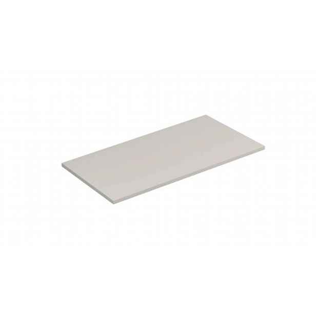 Kludi Icos - Deska pod umyvadlo 100x50 cm, matná písečně šedá 50T100O2