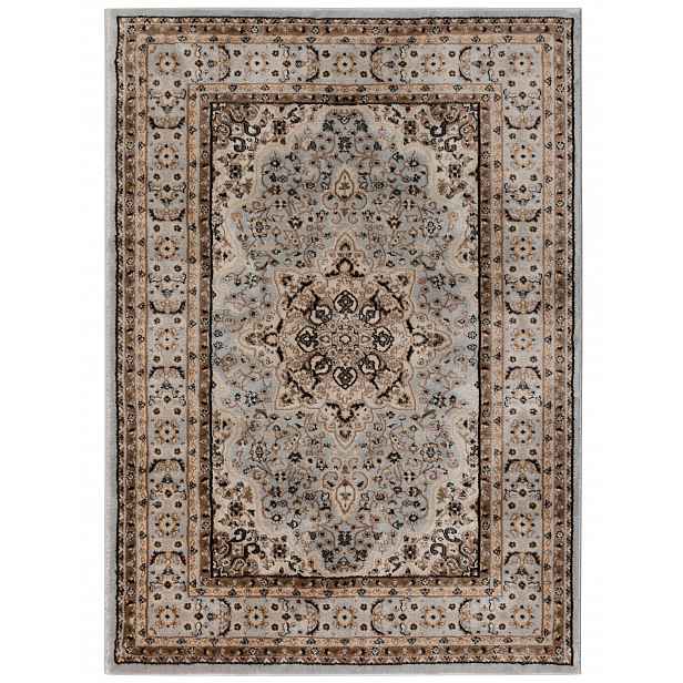 Koberec Klasický Orientální 200x290 cm Retro Vintage Obývací pokoj Ložnice Šedá