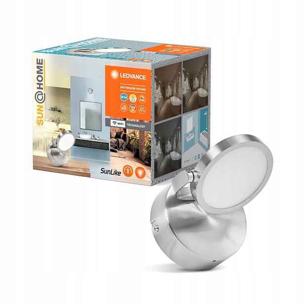 Led nástěnné svítidlo Stropní Svítidlo Nástěnná koupelnová 7.5W Cct 11cm Smart+ WiFi