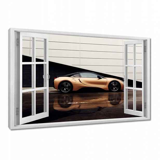 Obrazy 120x80 Zlaté Bmw Auto