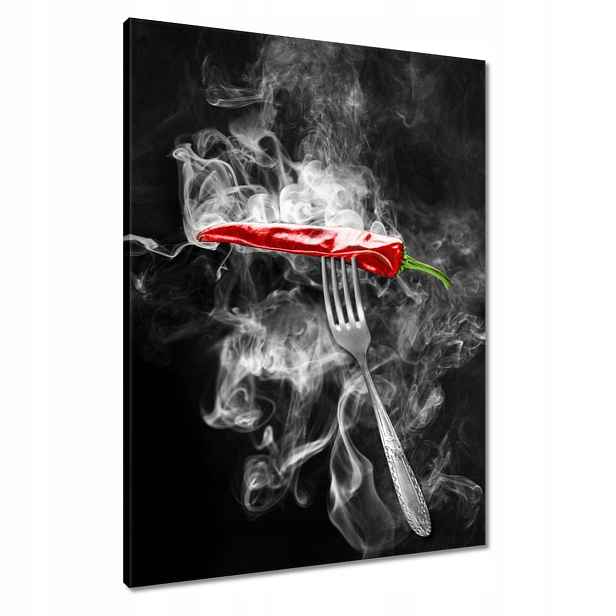 Obrazy 60x80 Chilli paprička Vidlička