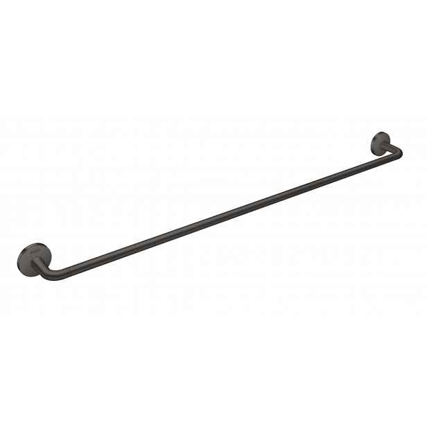 Axor Universal Circular - Držák ručníku, délka 80 cm, kartáčovaný černý chrom 42880340