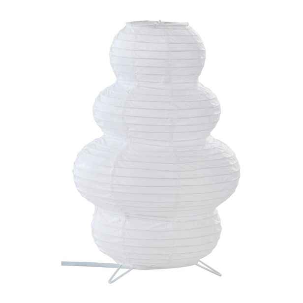 Bílá papírová stolní lampa (výška 30 cm) Sixten – Jotex