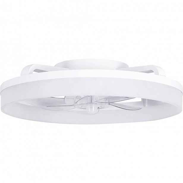 Led stropní ventilátor stropní svítidlo s bílým osvětlením, tichý a energeticky úsporný