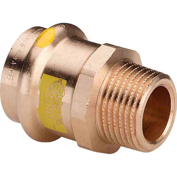 Přechodka lisovací Viega Cu Profipress-G 2611 22 mm × 3/4" vnější závit