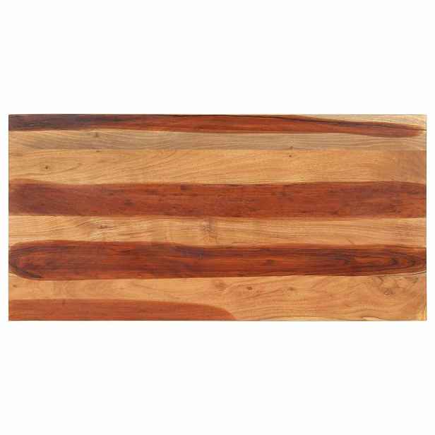 vidaXL Stolní deska 120 x 60 x (2,5–2,7) cm masivní akáciové dřevo