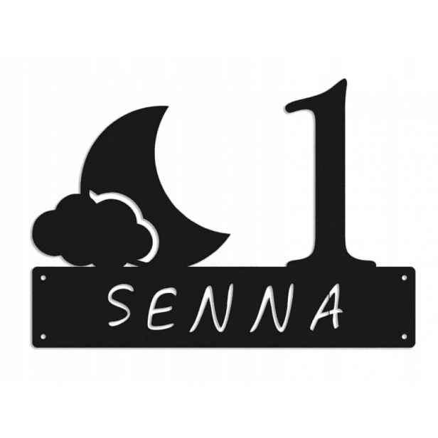 Číslo Na Dům 80 cm Tabule Adresa Ocel 2 mm ul. Senna