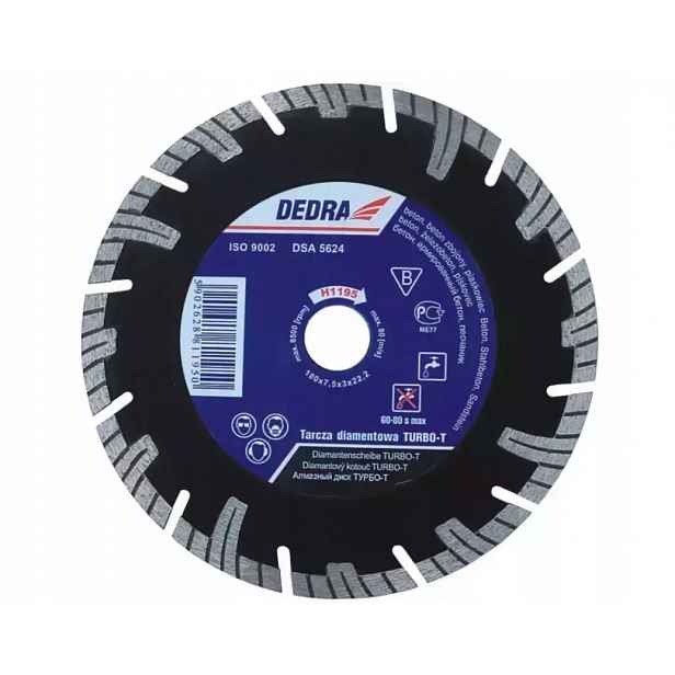 Diamantový kotouč Dedra H1199E-35 350 mm x 25,4 mm