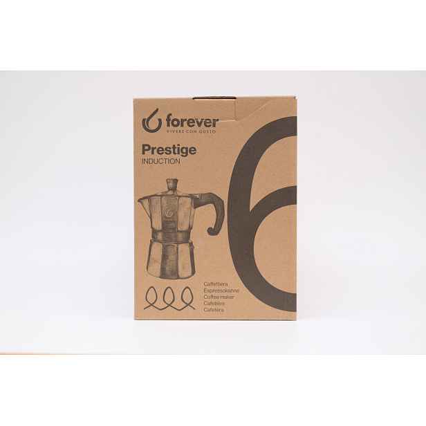 Forever Moka Prestige Induction 6TZ Italská káva 300 ml