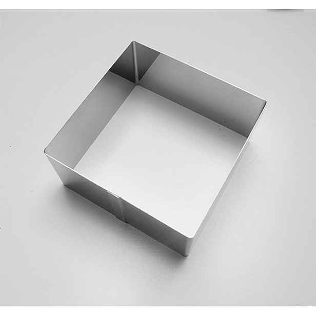 form.6015 Čtverec, 8x8x4cm, na přílohy, č.6015, pocín