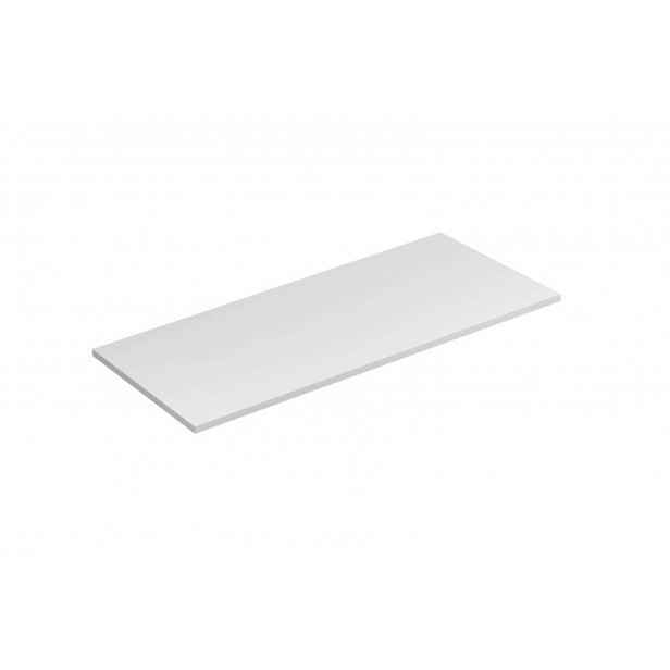 Kludi Icos - Deska pod umyvadlo 120x50 cm, matná bílá 50T12053