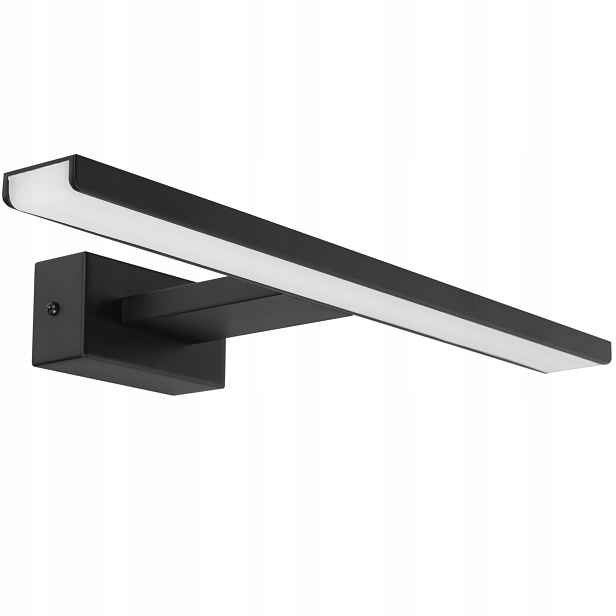 Led nástěnné svítidlo nad Zrcadlo Milagro Shine ML4377 7W IP44 30 cm 4000K Černé