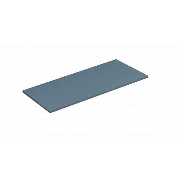 Kludi Icos - Deska pod umyvadlo 120x50 cm, matná petrolejová 50T120O3