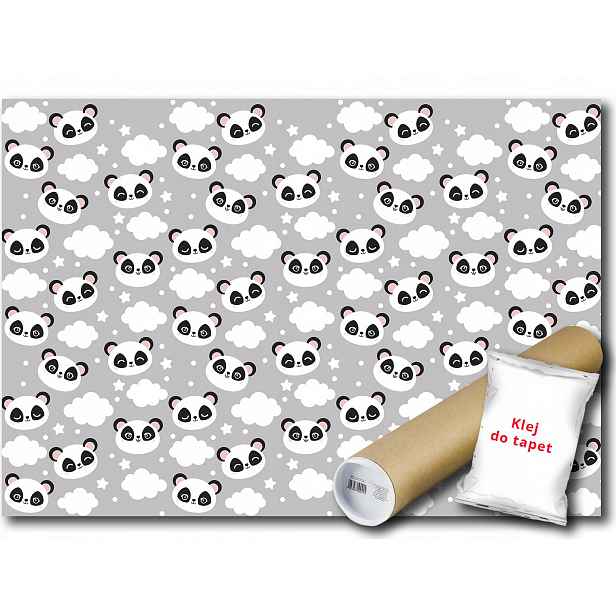 Vinylová Fototapeta Medvídci Panda 152x104