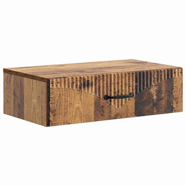 vidaXL Nástěnný boční stůl 59 x 34,5 x 17 cm Kompozitní dřevo