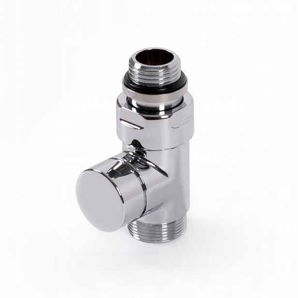 Rovný uzavírací ventil 1/2'' Chrom Poletti