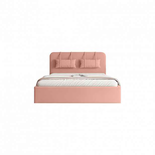 Fedve POLSTERBED Lexal 160x200 cm, Starorůžová