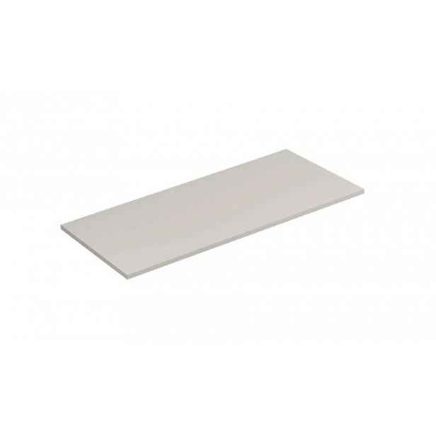 Kludi Icos - Deska pod umyvadlo 120x50 cm, matná písečně šedá 50T120O2