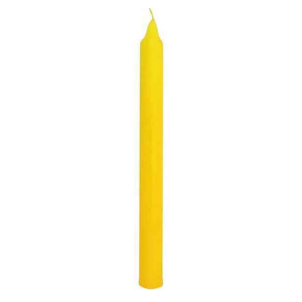 Svíčka 24cm PROVENCE Bistro žlutá